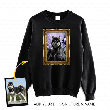 Personalized Dog Gift Idea - Royal Dog's Portrait 10 For Dog Lovers - Standard Crew Neck Sweatshirt